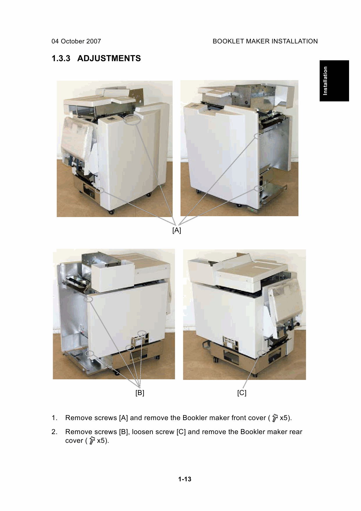 RICOH Options BK5010 Booklet-Maker Service Manual PDF download-6